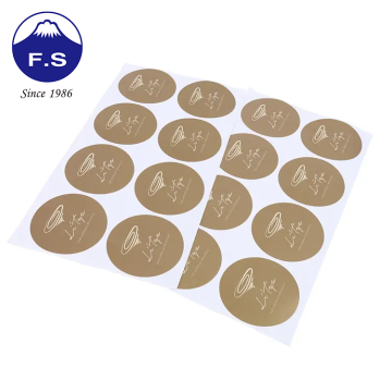 Personalize logo custom printing transparent vinyl stickers